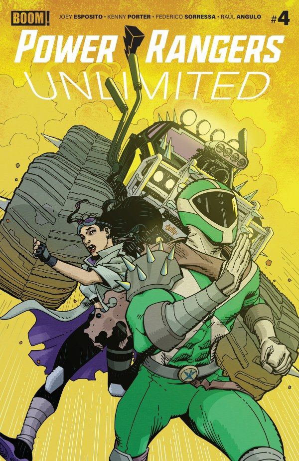 Power Rangers Unlimited #4 (Cover B Cully Hamner Variant) Comic
