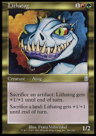 Lithatog (Odyssey) Trading Card