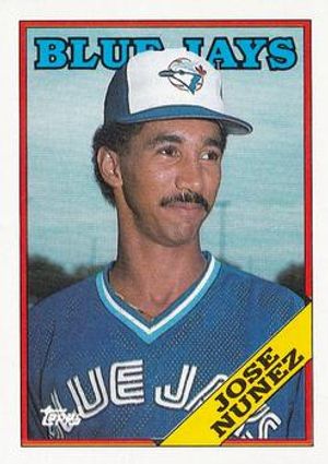 Jose Nunez 1988 Topps #28