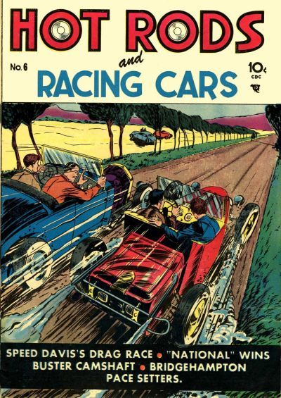 Hot Rods and Racing Cars #6 Comic