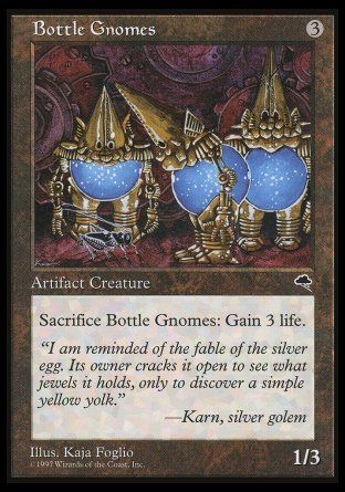 Bottle Gnomes (Tempest) Trading Card