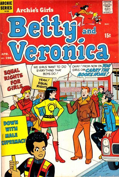 Archie's Girls Betty and Veronica #196 Comic