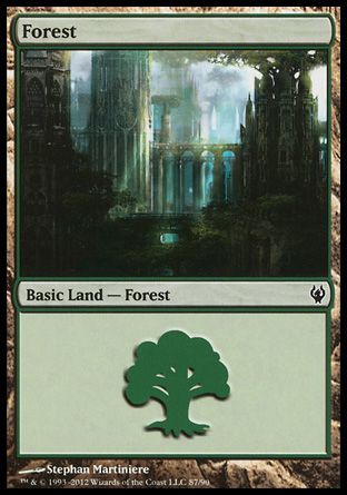 Forest (Izzet vs. Golgari) Trading Card