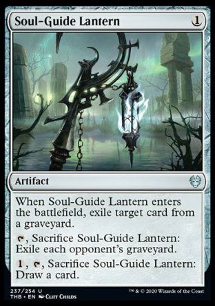 Soul-Guide Lantern (Theros Beyond Death) Trading Card