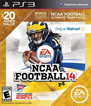 NCAA Football 14 [Walmart Ultimate Team Pack]