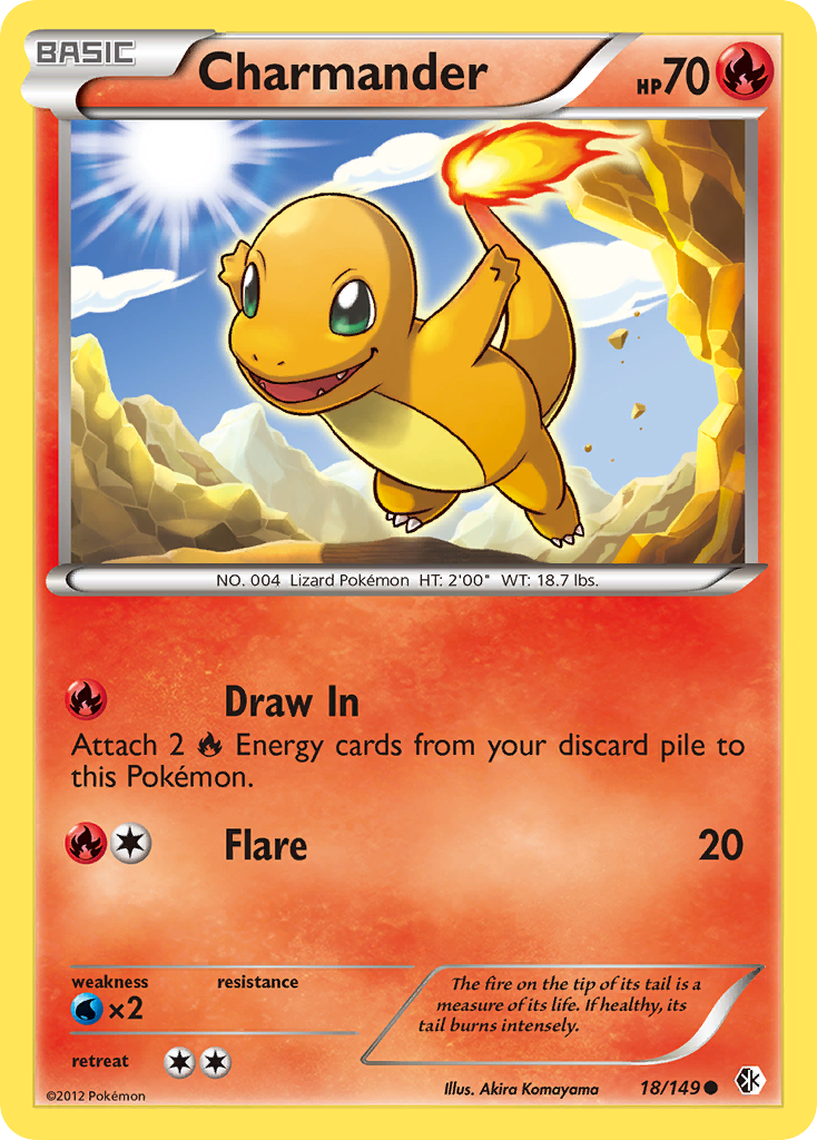 Charmander (18/149) - Boundaries Crossed Pokémon Card