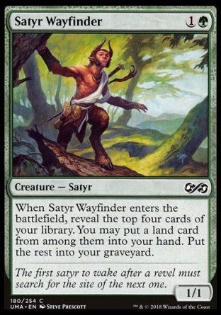 Satyr Wayfinder (Ultimate Masters) Trading Card