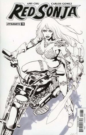 Red Sonja #11 (Cover F 10 Copy Santucci B&w I)