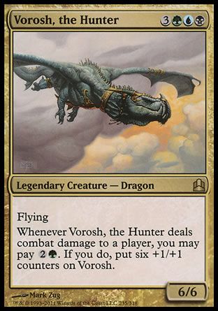 Vorosh, the Hunter (MTG Commander) Trading Card