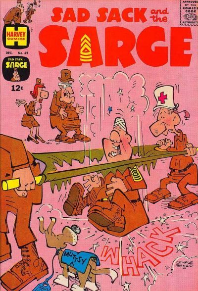 Sad Sack And The Sarge #52 Comic