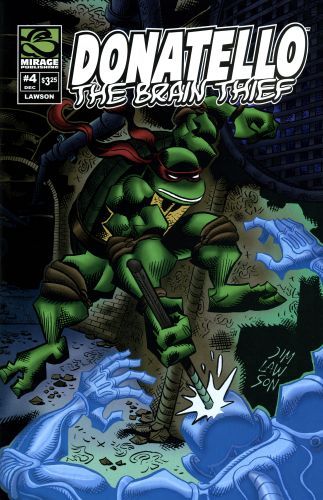 Donatello the Brain Thief #4 Comic