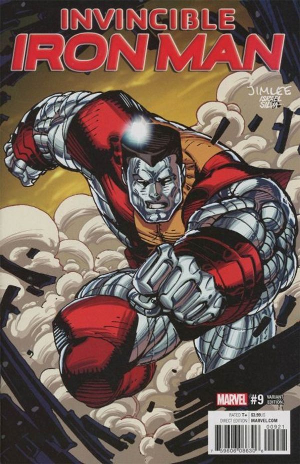 Invincible Iron Man #9 (X-men Card Variant)