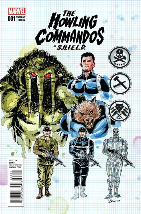 Howling Commandos of S.H.I.E.L.D. #1 (Design Variant)
