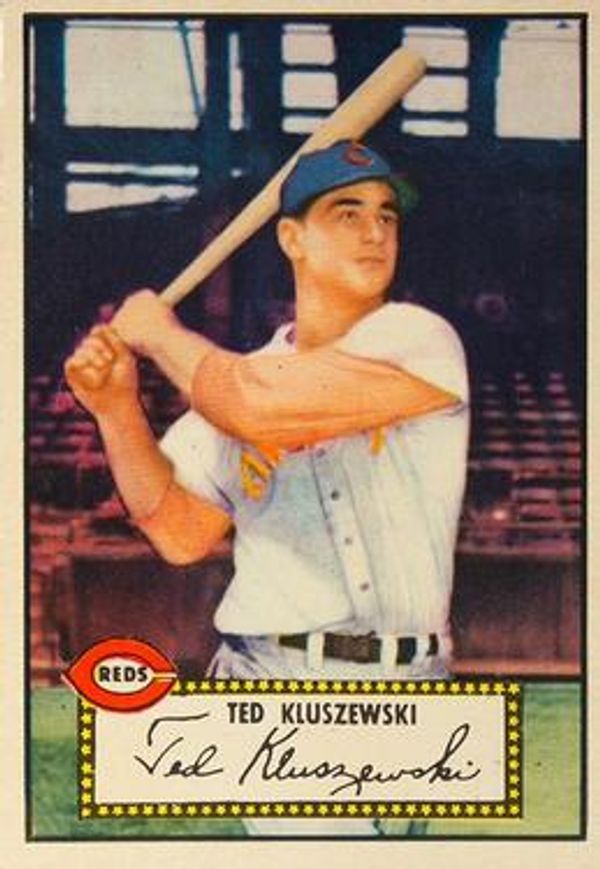 Ted Kluszewski 1952 Topps Black Back #29 Price Guide - Sports Card Investor