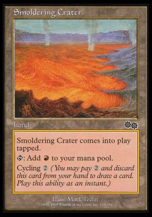 Smoldering Crater (Urza's Saga)