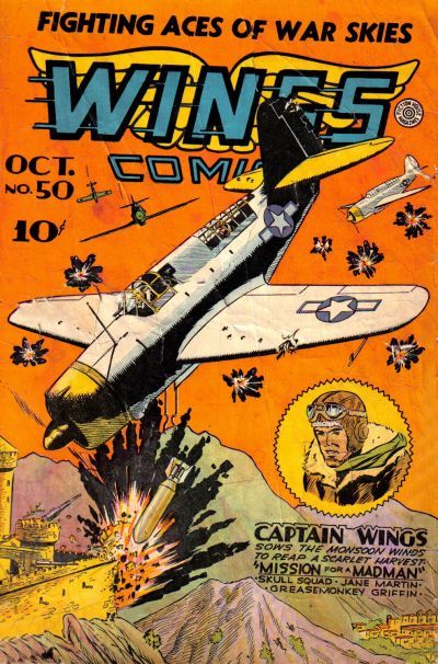 Wings Comics #50 Comic