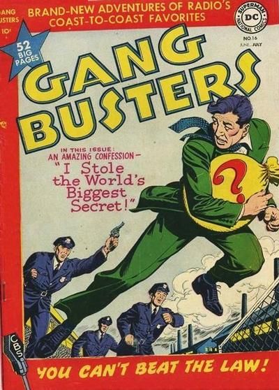 Gang Busters #16 Comic