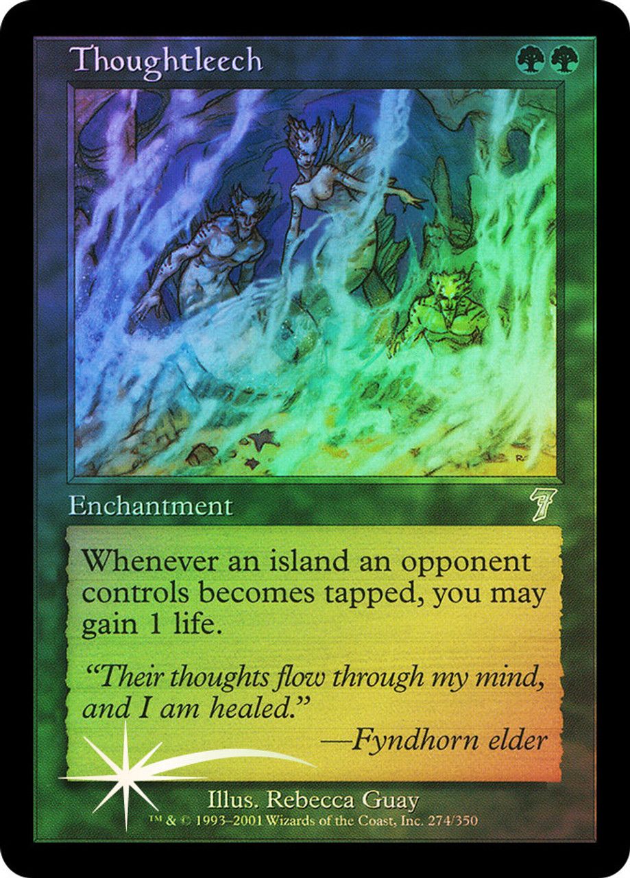 Thoughtleech (7th Edition - Foil) Trading Card