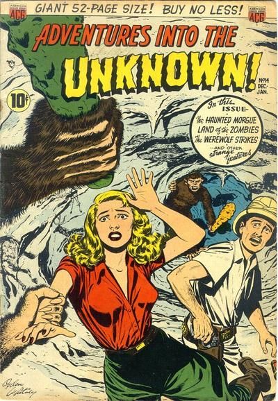 Adventures into the Unknown #14 Comic