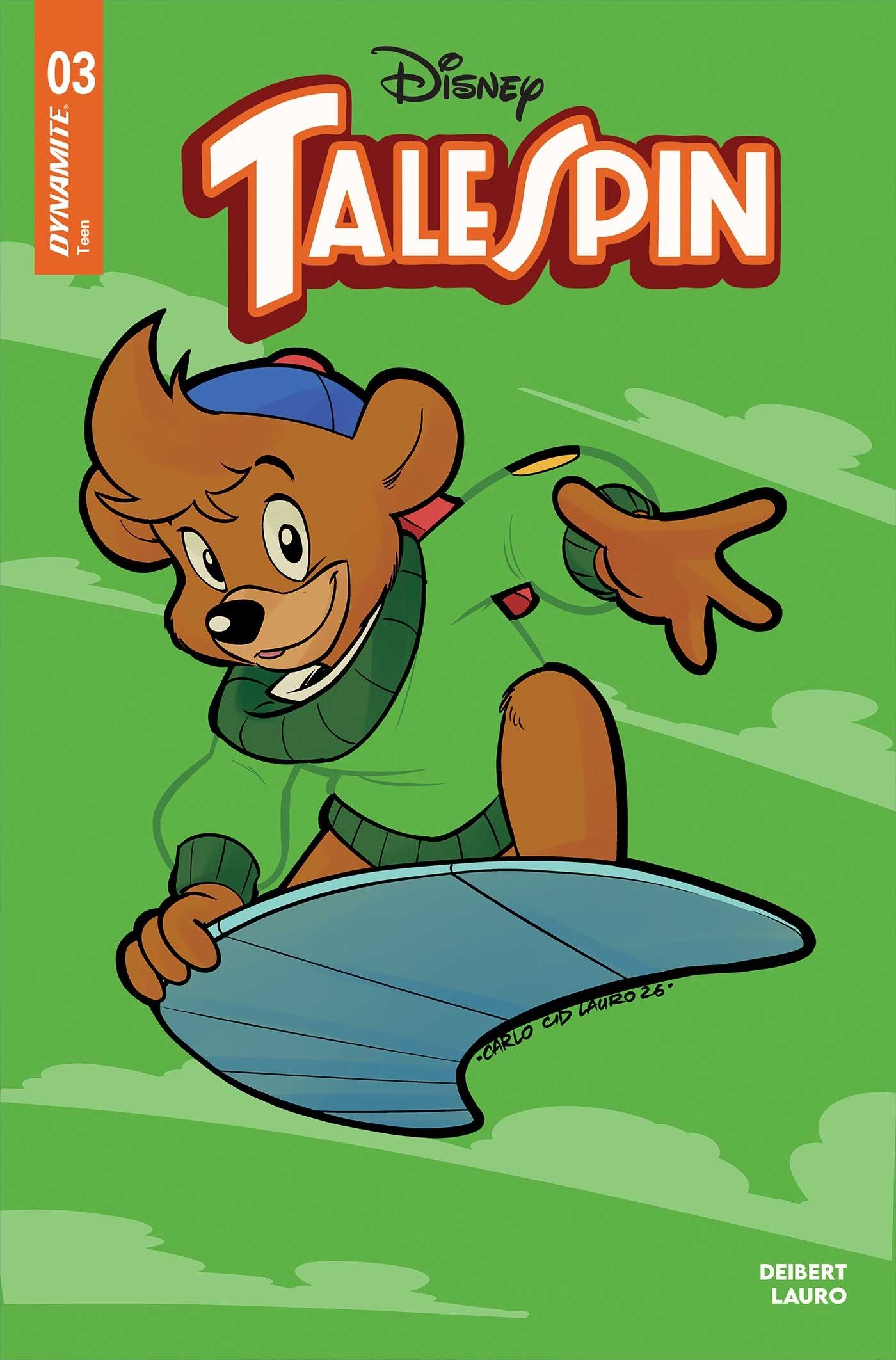 Talespin #3 (Cvr C Carlo Lauro Color Bleed Variant) Comic