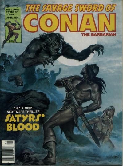 The Savage Sword of Conan #51 Comic