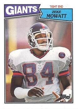 Zeke Mowatt 1987 Topps #18 Sports Card