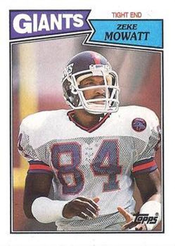 Zeke Mowatt 1987 Topps #18