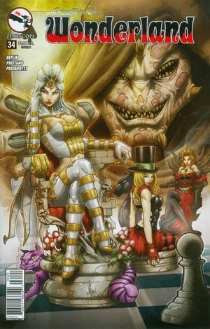 Grimm Fairy Tales presents Wonderland #34 (Well Dreams B Cover El Tabanas)
