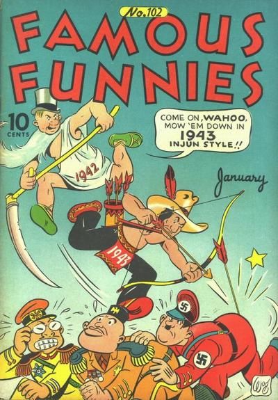 Famous Funnies #102 Comic
