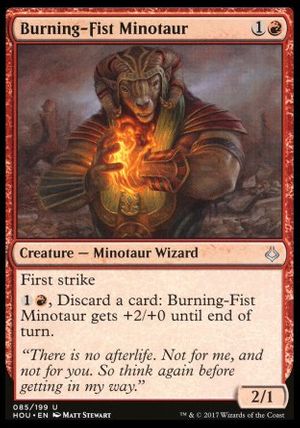 Burning-Fist Minotaur (Hour of Devastation)