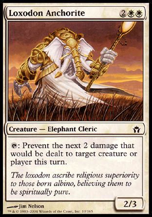 Loxodon Anchorite (Fifth Dawn) Trading Card