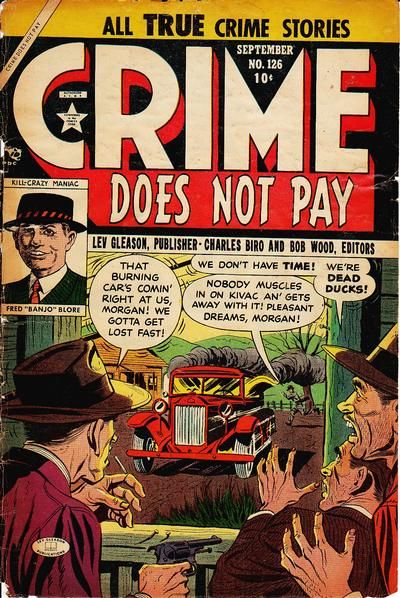 Crime Does Not Pay #126 Comic