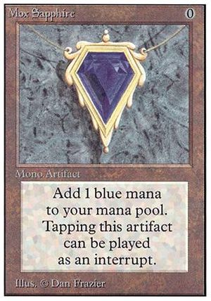 Mox Sapphire (Unlimited)