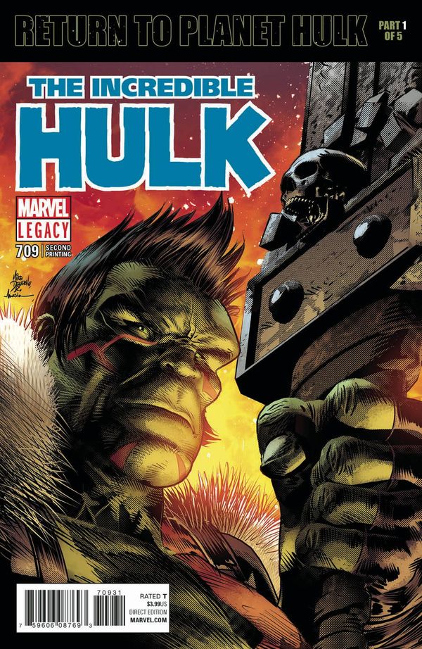 Incredible Hulk #709 (2nd Printing)