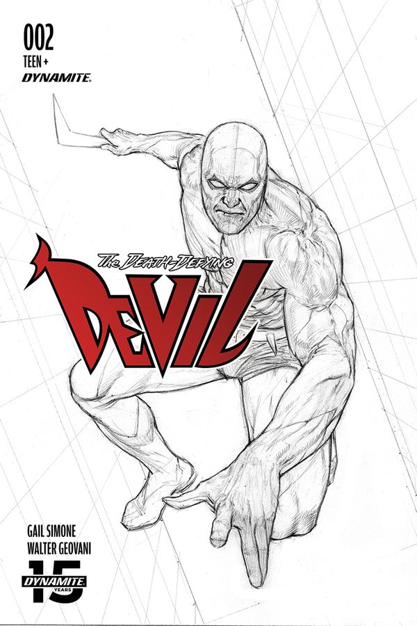 Death-Defying Devil #2 (10 Copy Federici B&w Cover)