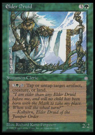 Elder Druid (Ice Age) Trading Card