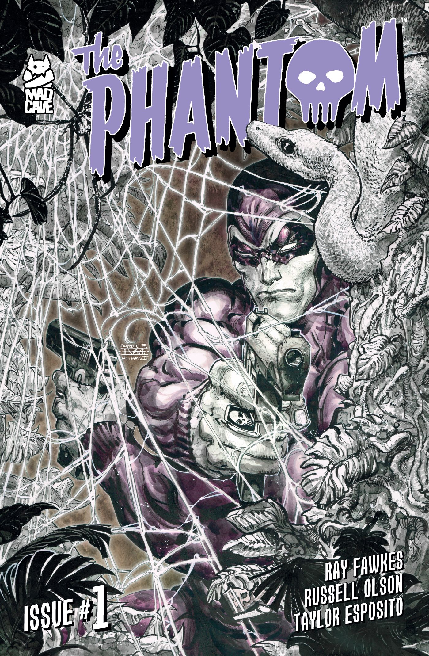 Phantom #1 (Cvr E Freddie Williams Ii Bw Variant) Comic