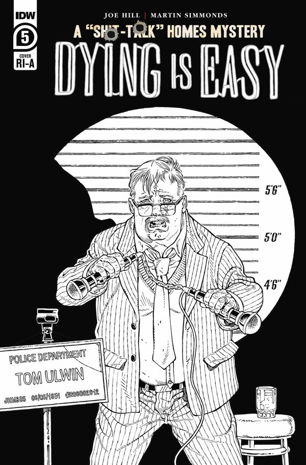 Dying Is Easy  #5 (10 Copy Cover B&w Rodriguez)