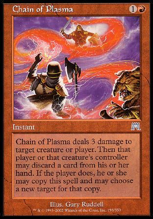 Chain of Plasma (Onslaught) Trading Card