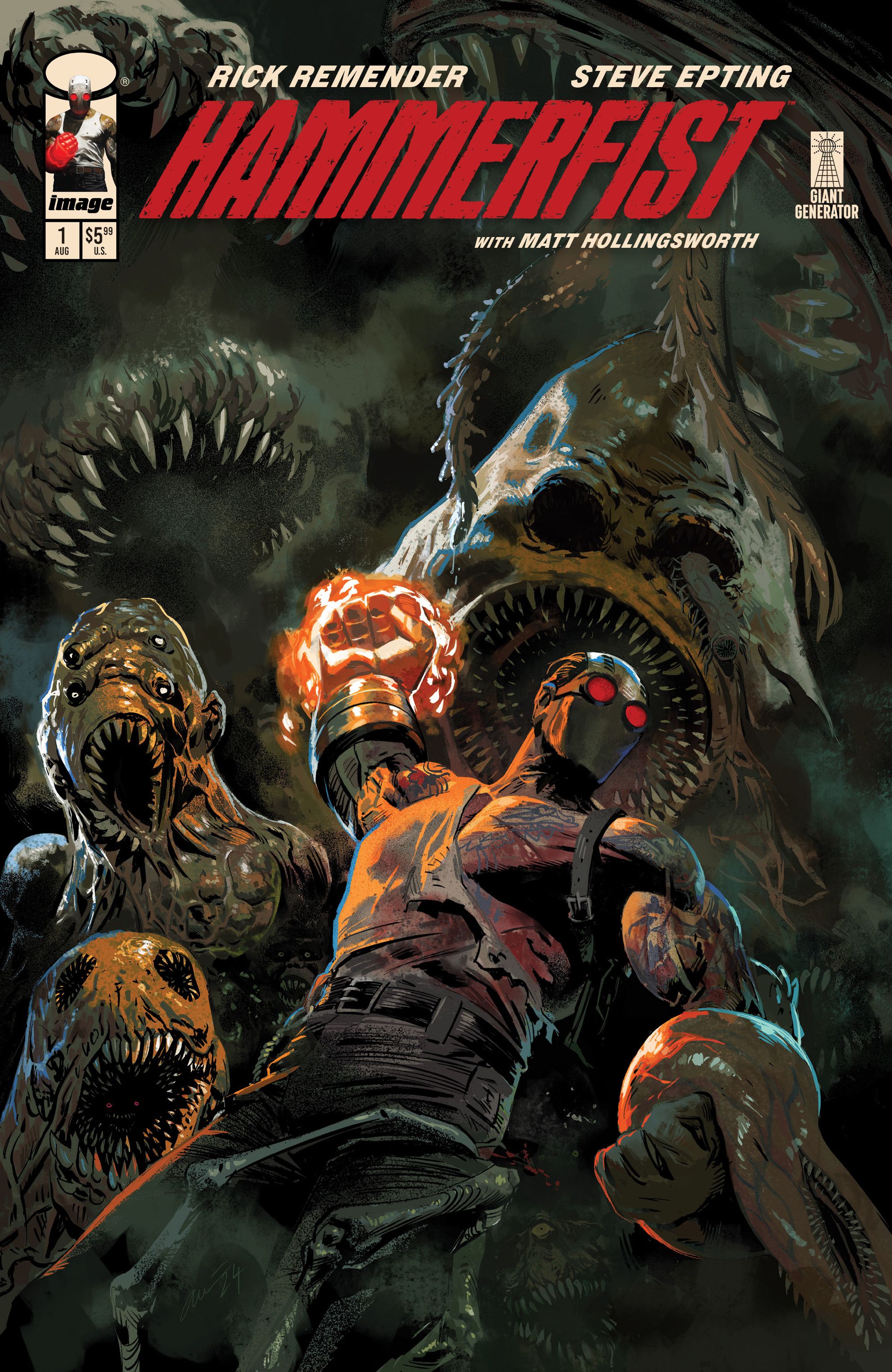 Hammerfist #1 (Cvr G Inc 1:50 Daniel Acuna Var) Comic