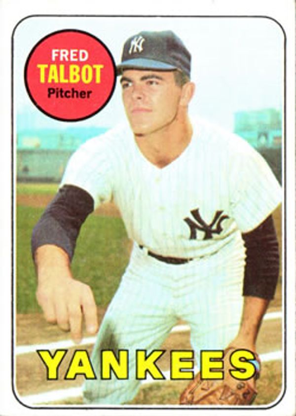 Fred Talbot 1969 Topps #332