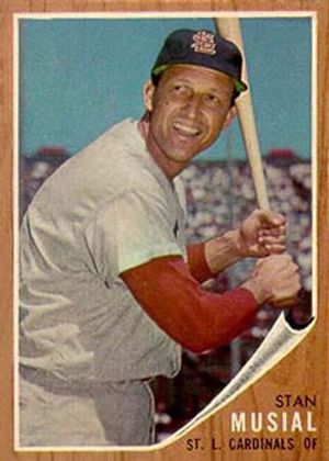 Stan Musial 1962 Topps #50