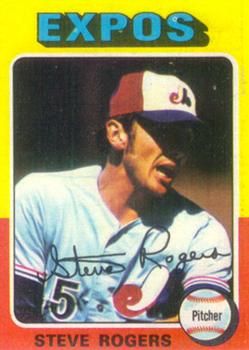 Steve Rogers Signed 1983 Topps All-Star Baseball Card - Montreal Expos