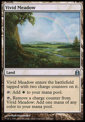 Vivid Meadow (MTG Commander)