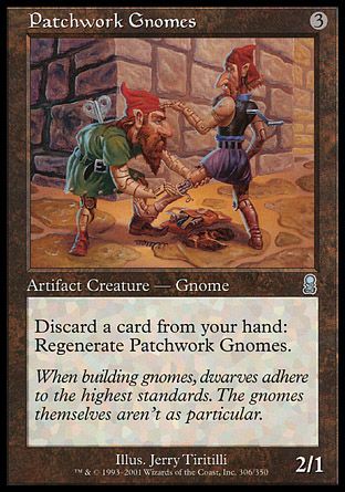 Patchwork Gnomes (Odyssey) Trading Card