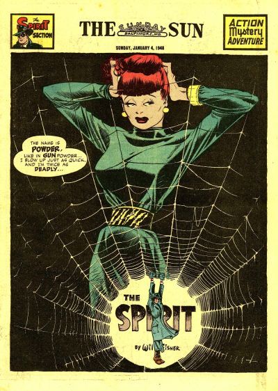Spirit Section #1/4/1948 Comic