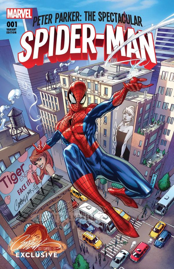 Peter Parker: The Spectacular Spider-man #1 (JScottCampbell.com Edition A)