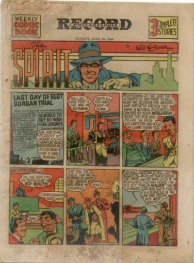 Spirit Section #6/16/1940 Comic