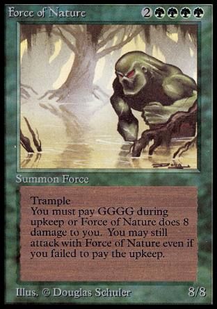 Force of Nature (Alpha) Trading Card