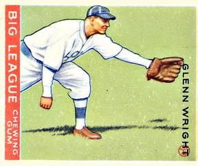 Glenn Wright 1933 Goudey (R319) #143 Sports Card
